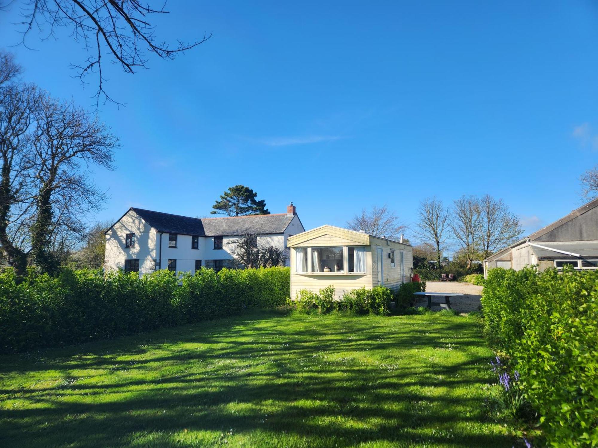 Rosebud Flower Farm Caravan Stay Countryside And Coast Penzance Exterior foto